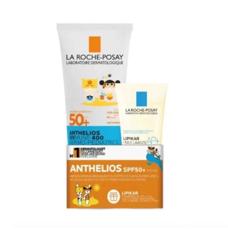 *SET* LA ROCHE POSAY - ANTHELIOS UVMUNE DP SPF50 LOTION 250ML + LIPIKAR OIL 100ML