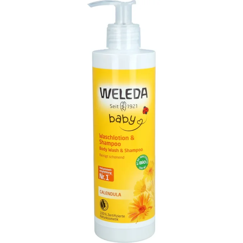 WELEDA BODY WASH AND SHAMPOO 400ML