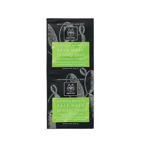 APIVITA FACE MASK PRICKLY PEAR 2X8ML