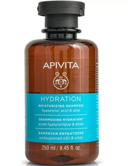 APIVITA HYALURONIC HYDRA MOISTURIZING SHAMPOO 250ML