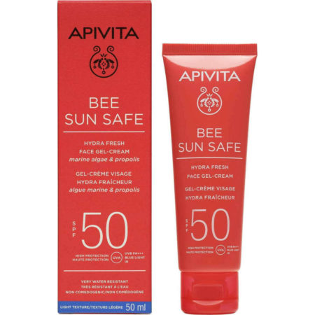 APIVITA BEE SUN SAFE FACE GEL-CREAM 50ML