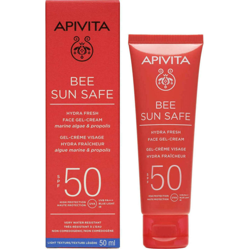 APIVITA BEE SUN SAFE FACE GEL-CREAM 50ML