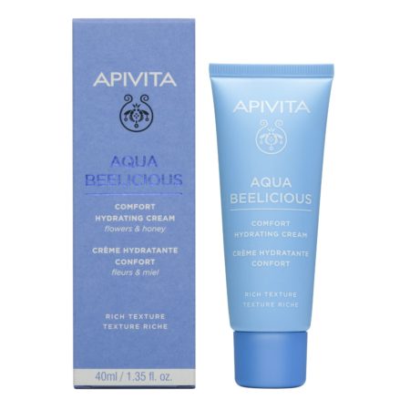 APIVITA AQUA BEELICIOUS CREMA HYDRATANTE CONFORT RICH 40ML