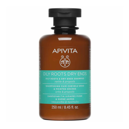 APIVITA OILY ROOTS DRY ENDS SHAMPOO 250ML