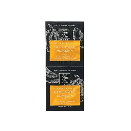APIVITA FACE MASK PUMPKIN 2X8ML