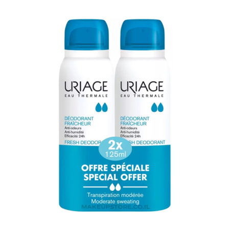 *SET* URIAGE – FRESH DEODORANT 125ML X 2