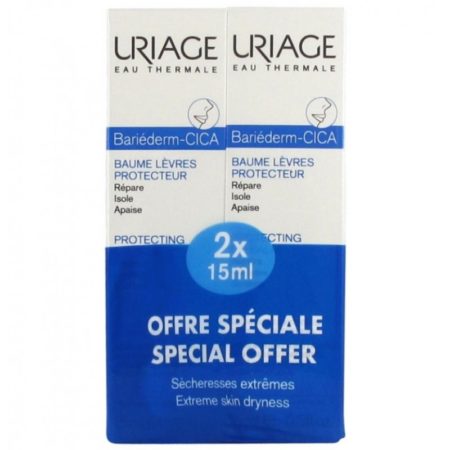 URIAGE BARIEDERM CICA BALSAM ZA USNI X 2