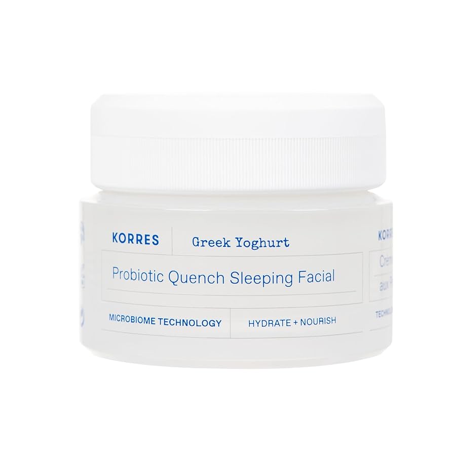 Korres Greek Yoghurt - Probiotic Quench Sleeping Facial, 40 ml