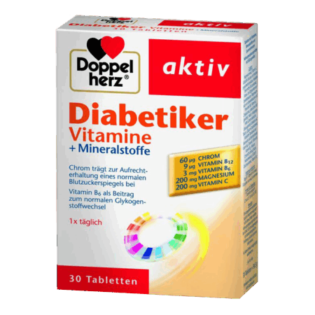DOPPEL HERZ DIABETIKER TBL. X 30