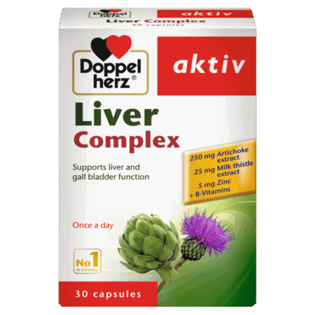 DOPPEL HERZ LIVER COMPLEX CAPS. X 30