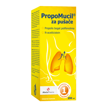 PROPOMUCIL SIRUP ZA PUSACI 250ML