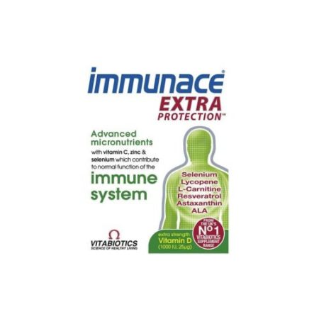 VITABIOTICS IMMUNACE EXTRA X 30 CAPS