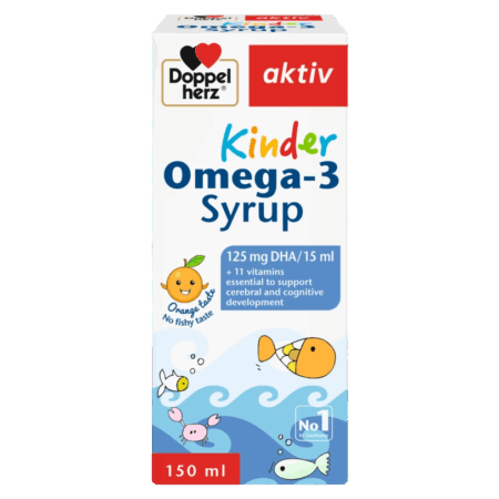 DOPPEL HERZ KINDER OMEGA-3 SYRUP 250ML