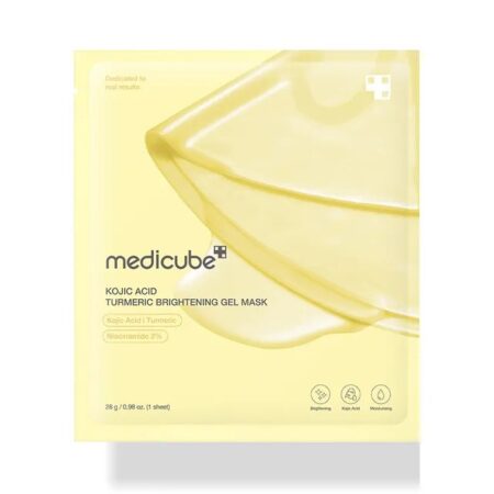 MEDICUBE TURMERIC BRIGHTENING GEL MASK