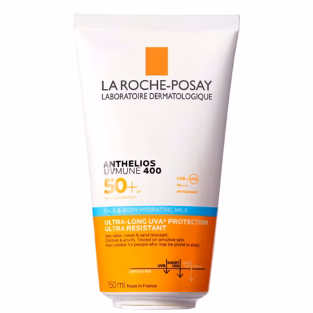 LA ROCHE POSAY ANTHELIOS FACE + BODY HYDRATING MILK SPF50+ 150ML