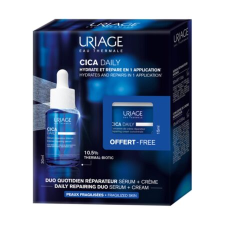 URIAGE - CICA DAILY INTENSE REPAIRING SERUM 30ML + CICA DAILY REPAIRING CREME 15ML