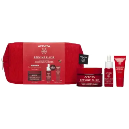 APIVITA BEEVINE ELIXIR LIGHT CREAM + PODAROK