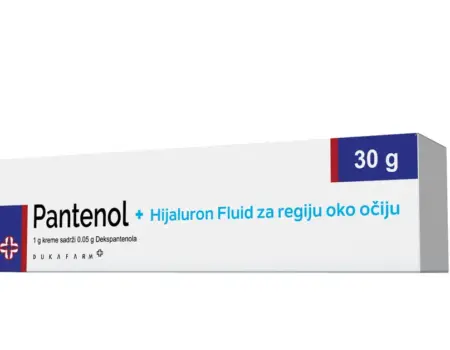 PANTENOL+HIJALURON FLUID ZA REGIJA OKOLU OCI 30g