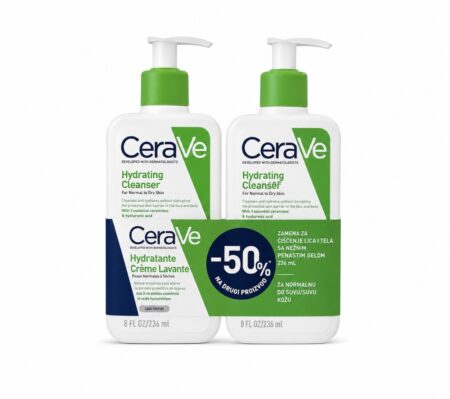 CeraVe – PROMO HYDRATING CLEANSER 236ml + 236ML