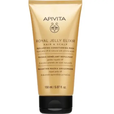 APIVITA ROYAL JELLY ELIXIR REPLUMPING CONDITIONING MASK 150ML